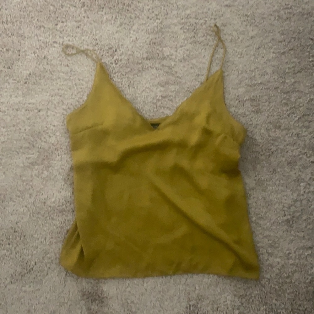Silky tank top like new from Top Shop